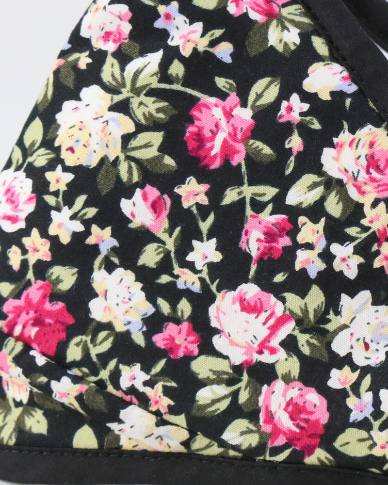Clear Collective Reusable Mask Lily Rose | Adult | No Valve | Reusable Face Mask (Restocking Soon)
