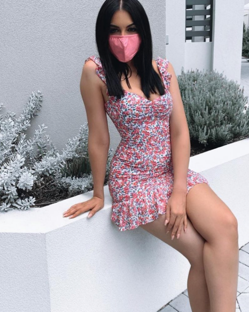 Watermelon Pink | Adult | No Valve | Reusable Cotton Face Mask (In Stock)