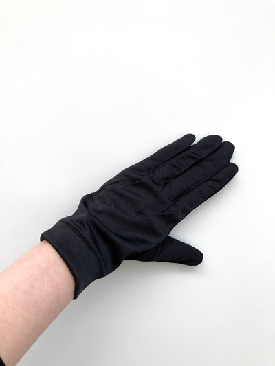 Clear Collective Black Unisex Reusable Gloves with Touch Point (In Stock)