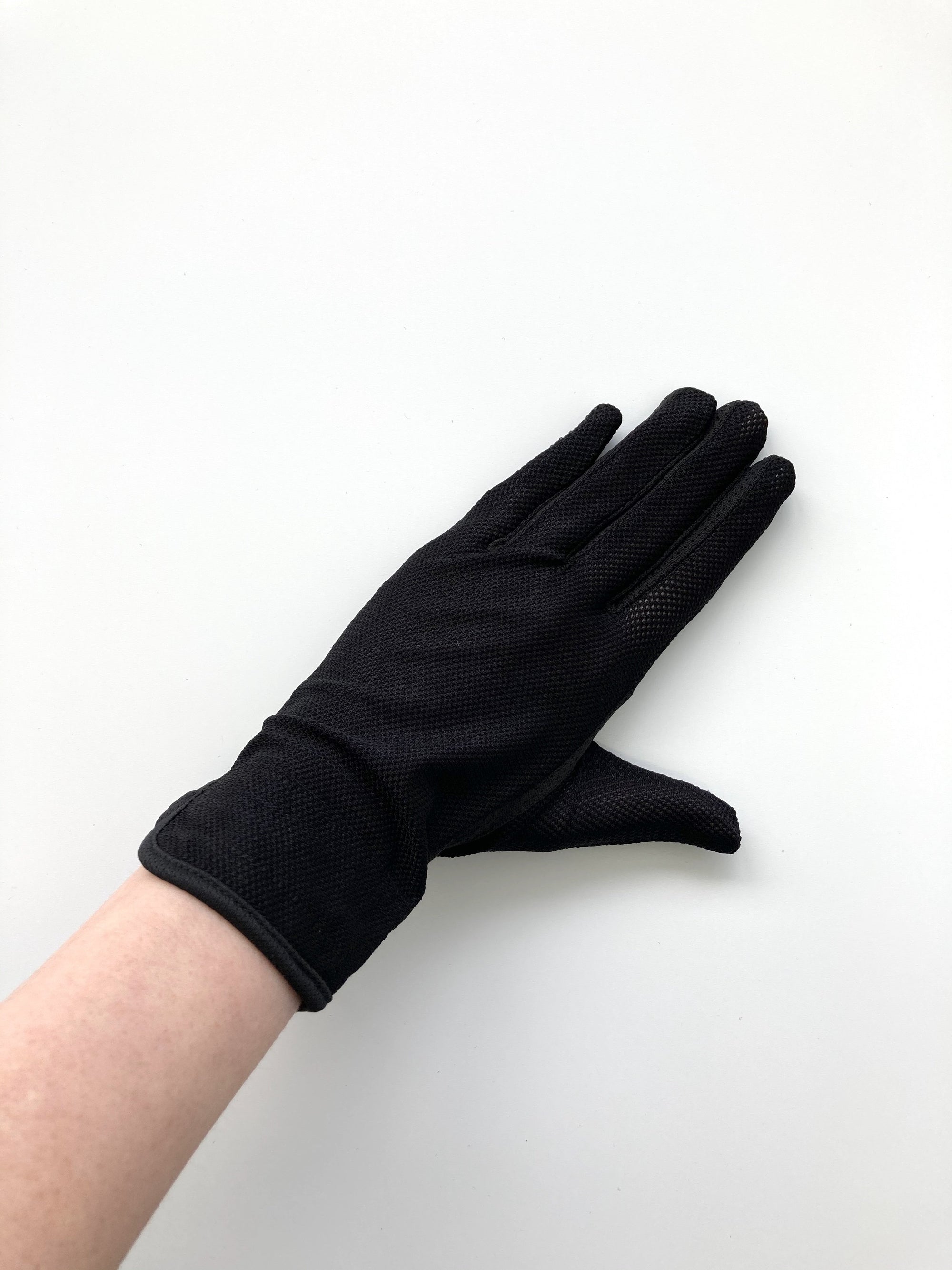 Clear Collective Black Womens Reusable Gloves with Touch Point (In Stock)
