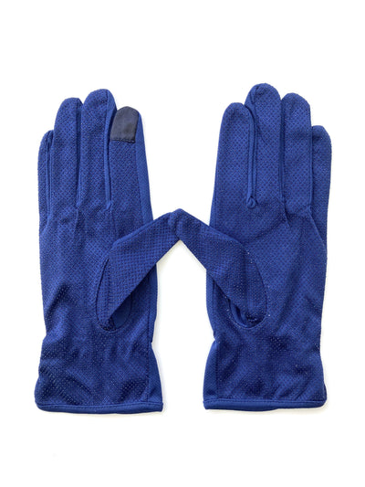 Clear Collective Navy Womens Reusable Gloves with Touch Point (In Stock)