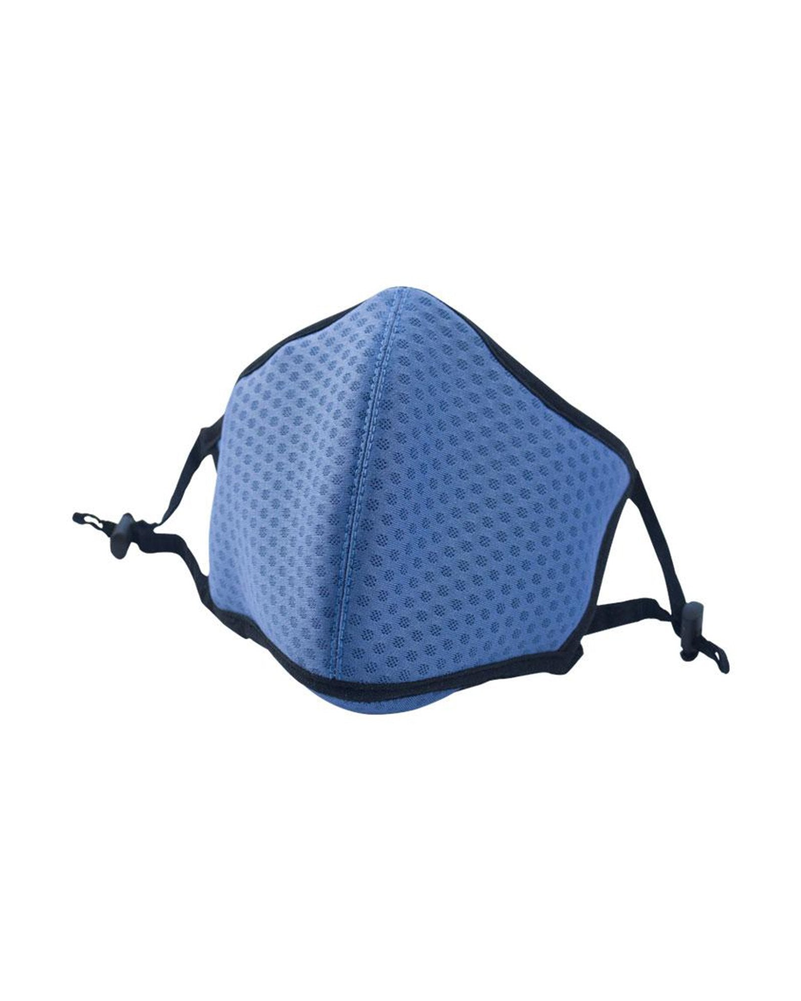Clear Collective Reusable Mask Bronte Blue | Adult | No Valve | Reusable Anti Odour Neoprene Face Mask