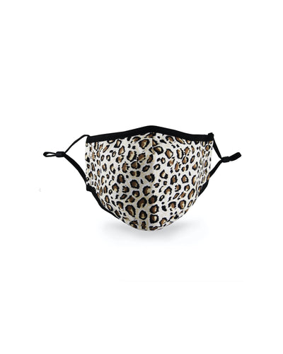 Clear Collective Reusable Mask Leopard Print | Adult | No Valve | Reusable Anti Odour Cotton Face Mask (In Stock)