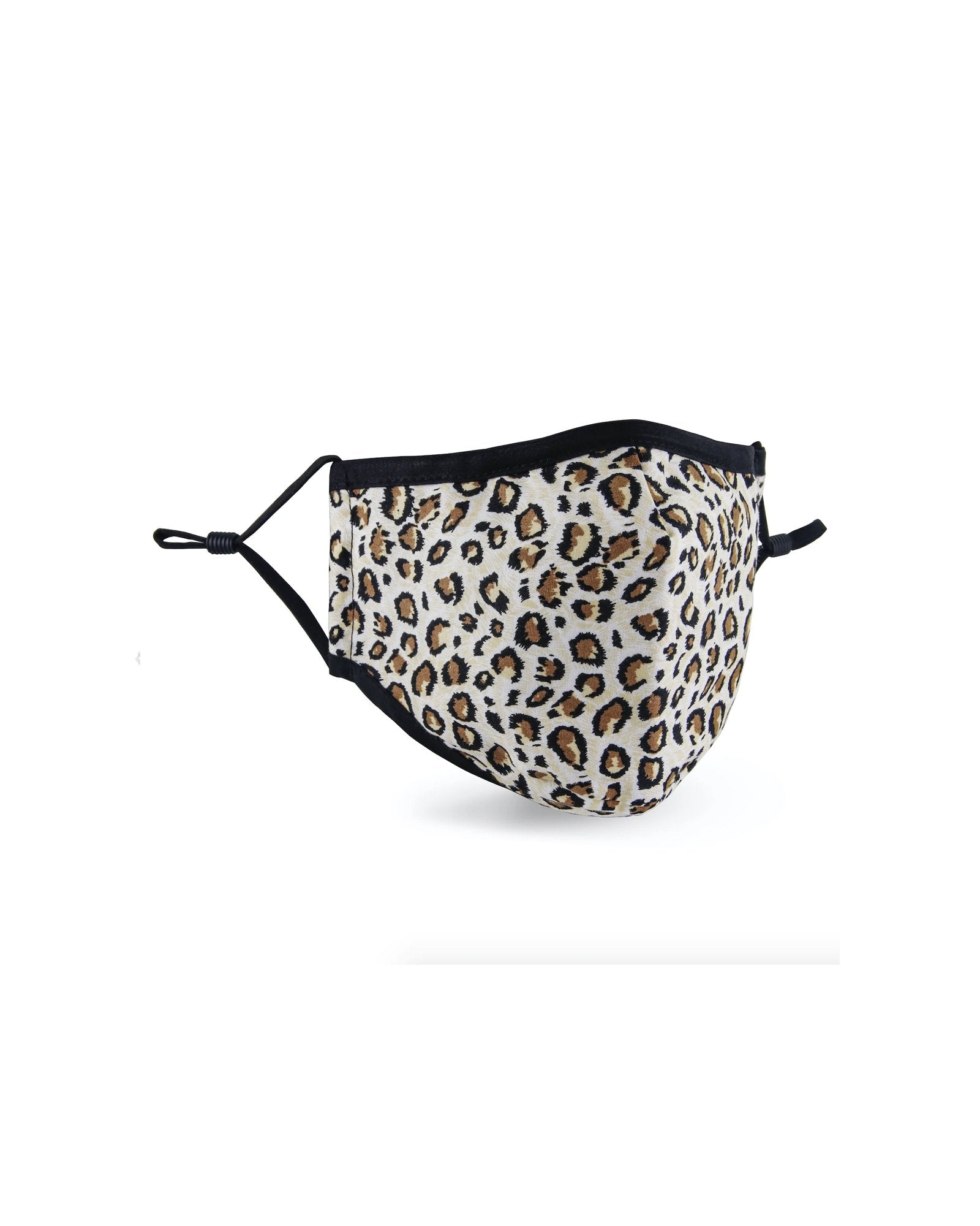 Clear Collective Reusable Mask Leopard Print | Adult | No Valve | Reusable Anti Odour Cotton Face Mask (In Stock)