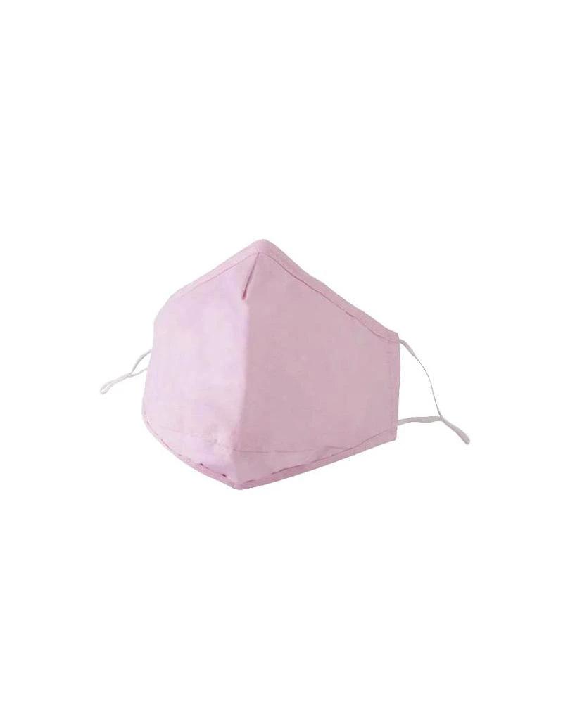 Clear Collective Reusable Mask Pastel Pink | Kids | No Valve | Reusable Anti Odour Cotton Face Mask (In Stock)
