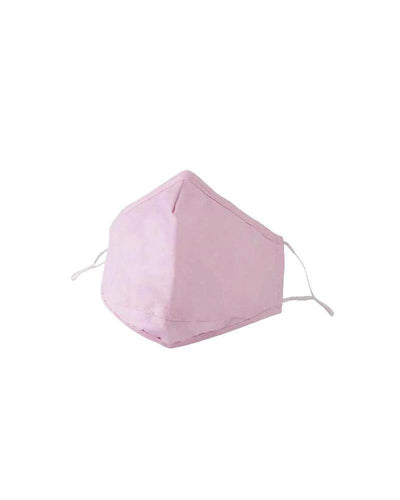 Clear Collective Reusable Mask Pastel Pink | Kids | No Valve | Reusable Anti Odour Cotton Face Mask (In Stock)