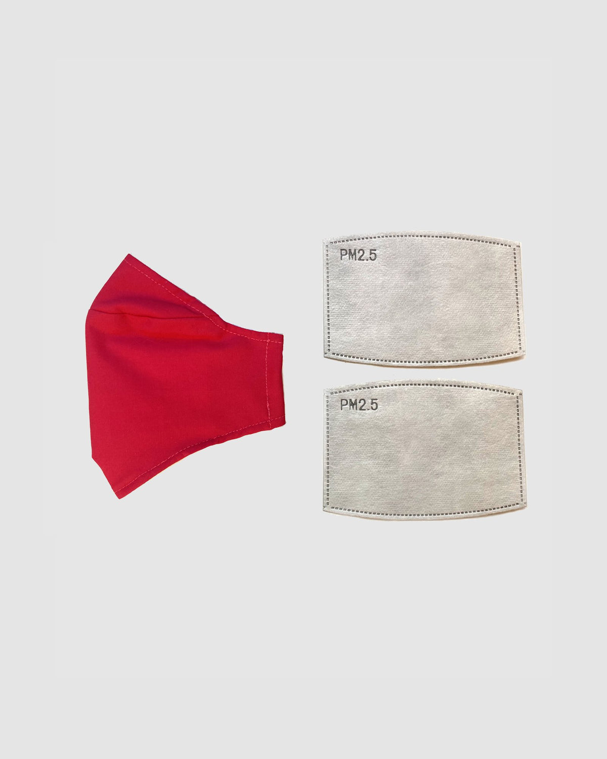 Clear Collective Reusable Mask Uluru Red | Adult | No Valve | Reusable Anti Odour Cotton Face Mask (In Stock)