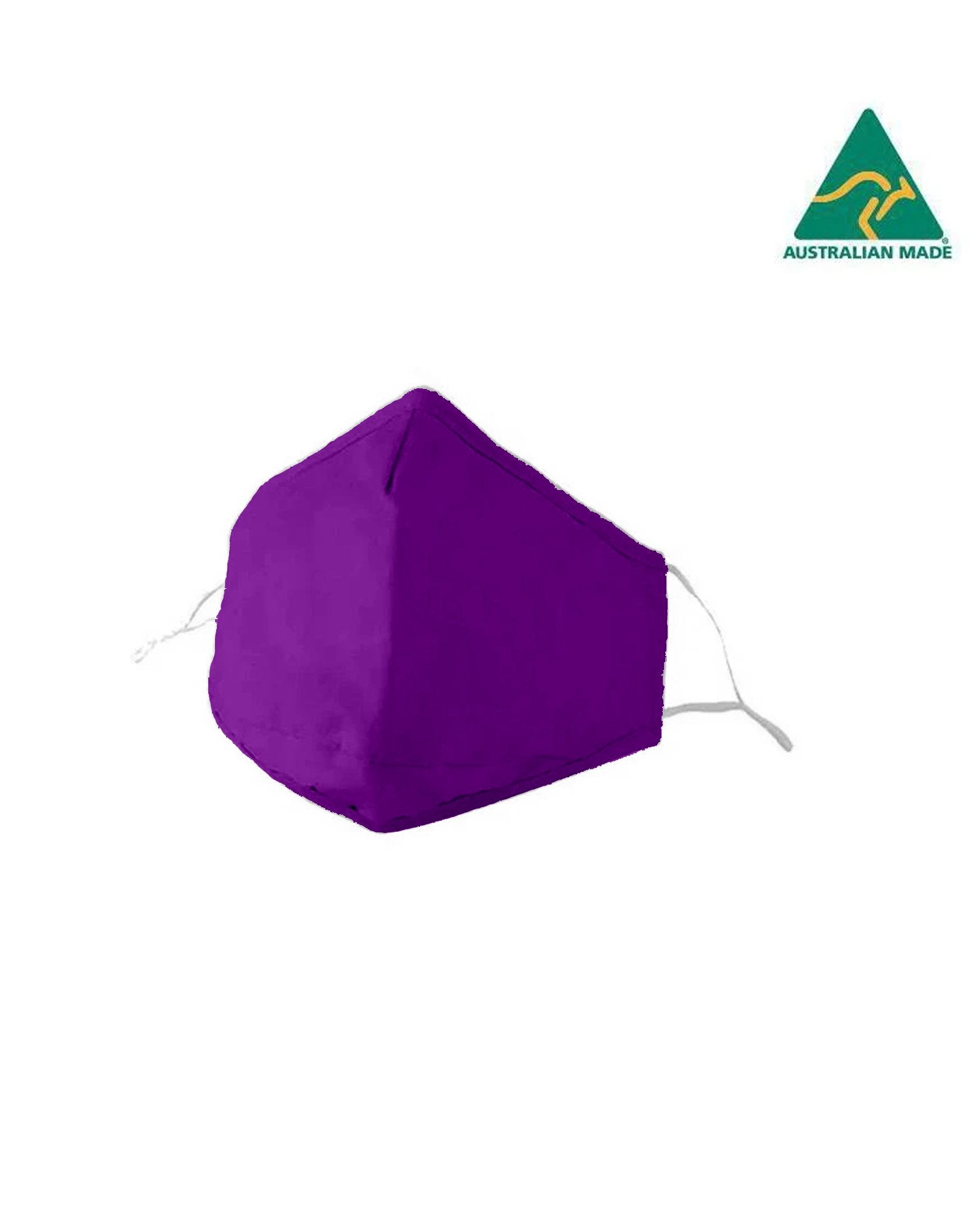 Clear Collective Reusable Mask Violet | Adult | No Valve | Reusable Anti Odour Cotton Polyester Face Mask