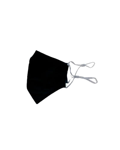 Clear Collective Reusable Mask with Valve Black | Kids | Valve | Reusable Anti Odour Cotton Face Mask