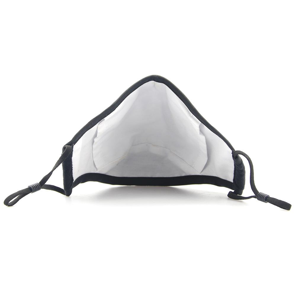 Clear Collective Reusable Mask with Valve Black Velvet | Adult | Valve | Reusable Face Mask (In Stock)
