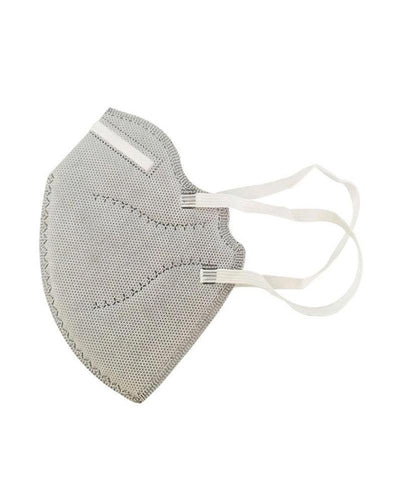 Clear Collective Reusable Mask with Valve Grey | Adult | Valve | Disposable 3D Fold Face Mask