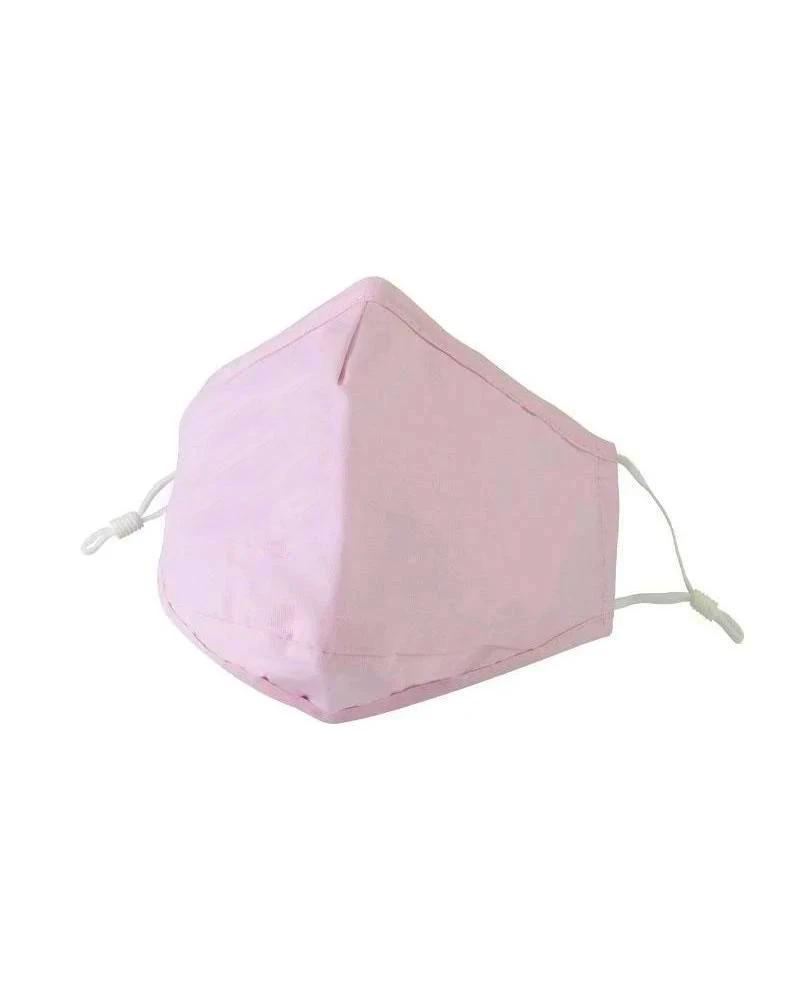 Clear Collective Reusable Mask with Valve Pastel Pink | Adult | No Valve | Reusable Anti Odour Cotton Face Mask (In Stock)