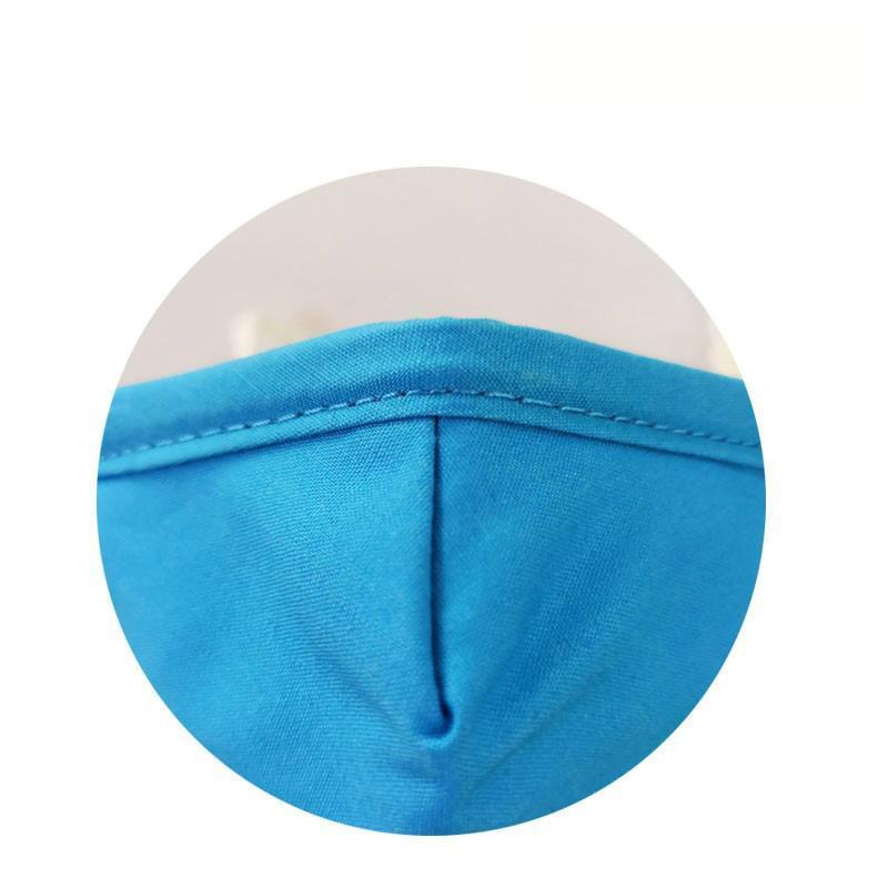 Clear Collective Reusable Mask with Valve Sky Blue | Kids | Valve | Reusable Anti Odour Cotton Face Mask