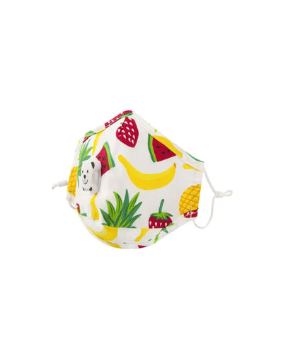 Clear Collective Reusable Mask with Valve Troppo | Kids | Valve | Reusable Anti Odour Cotton Face Mask