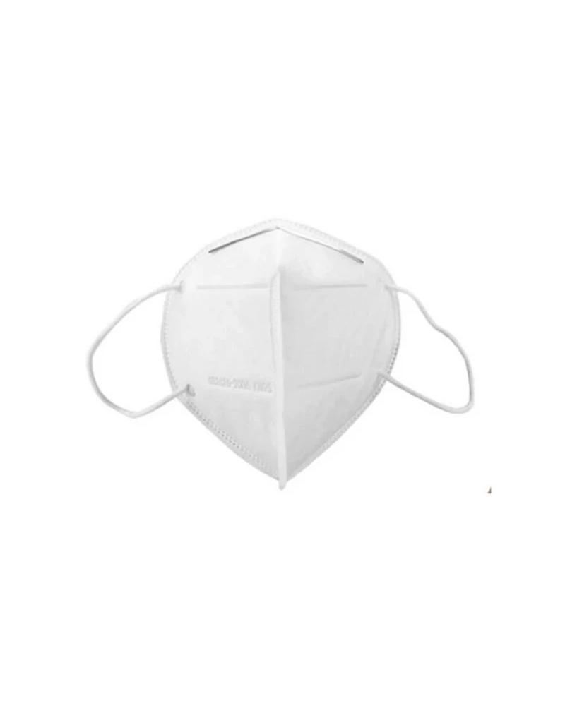 Clear Collective Reusable Mask with Valve White | Adult | No Valve | Disposable 3D Fold Face Mask