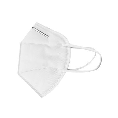Clear Collective Reusable Mask with Valve White | Adult | No Valve | Disposable 3D Fold Face Mask