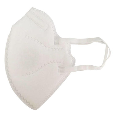 Clear Collective Reusable Mask with Valve White | Adult | Valve | Disposable 3D Fold Face Mask