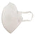 Clear Collective Reusable Mask with Valve White | Adult | Valve | Disposable 3D Fold Face Mask